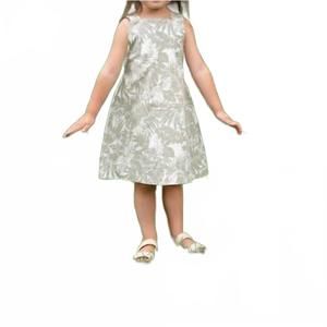 NEW THIMBLE COLLECTION girl's beach dress in palm